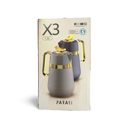 Parati X3 Premium Thermal Flask 1.0L – Elegant Insulated Hot & Cold Blue