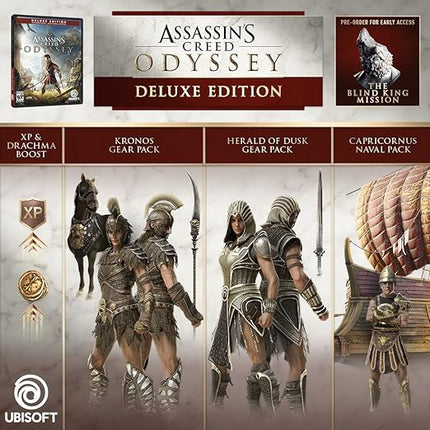 Assassin's Creed Odyssey - Deluxe Edition - Xbox One  CD/DVD
