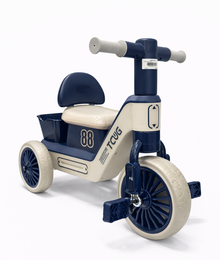 Kids Ride-On Pedal Tricycle with Storage Basket - 715 M