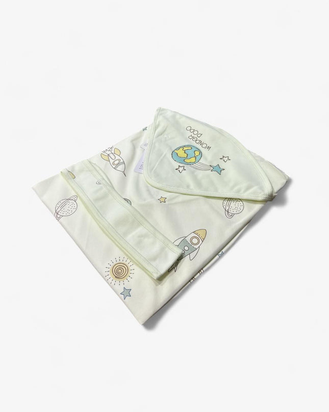 Baby Wrapping Sheet(Light Yellow)