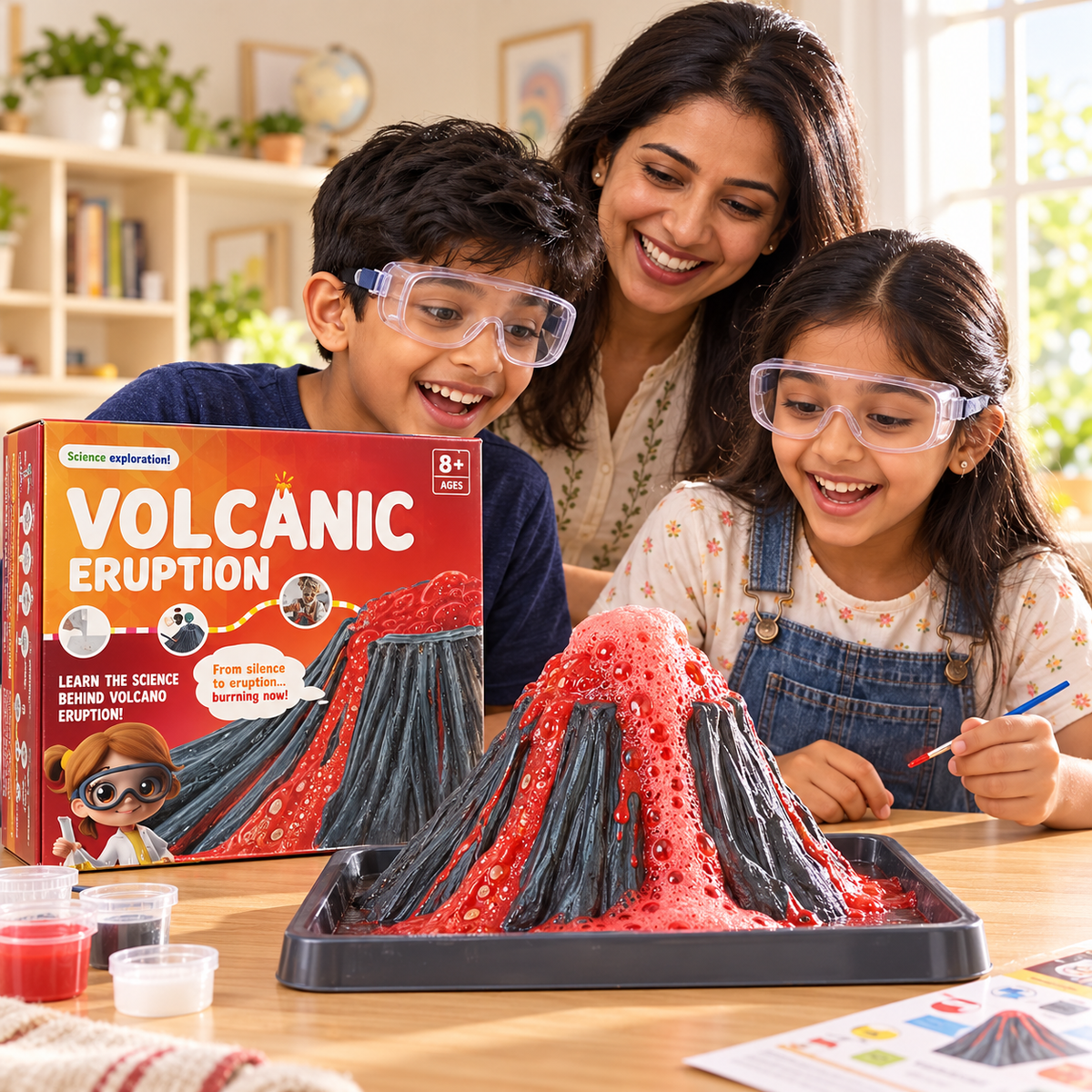 Little Scientists Volcano Eruption Kit – Ages 8+
