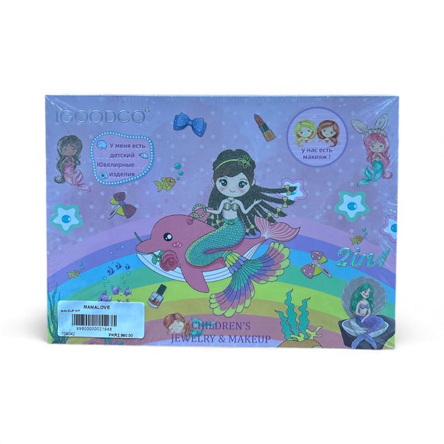 Mermaid 2-in-1 Children’s Jewelry & Makeup Set