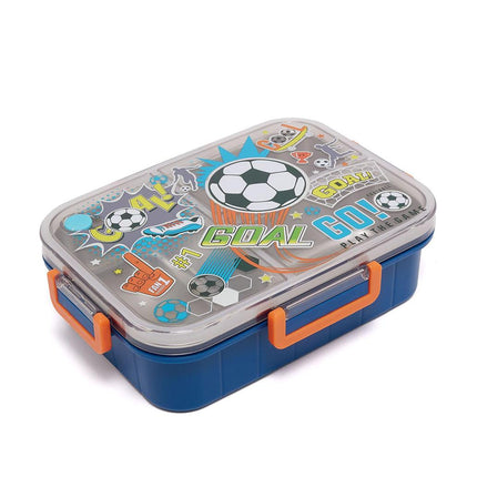 Football Theme Stainless Steal Lunch Box