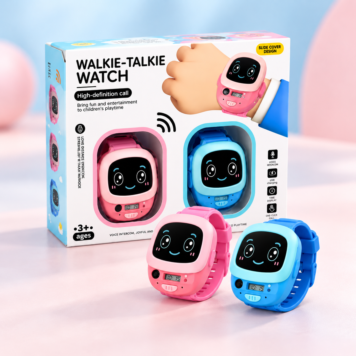 Kids Walkie-Talkie Watch Set