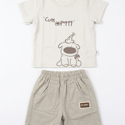 Cute Baby BOY 2-Piece Summer Set
