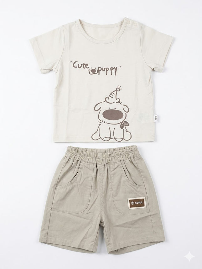 Cute Baby BOY 2-Piece Summer Set