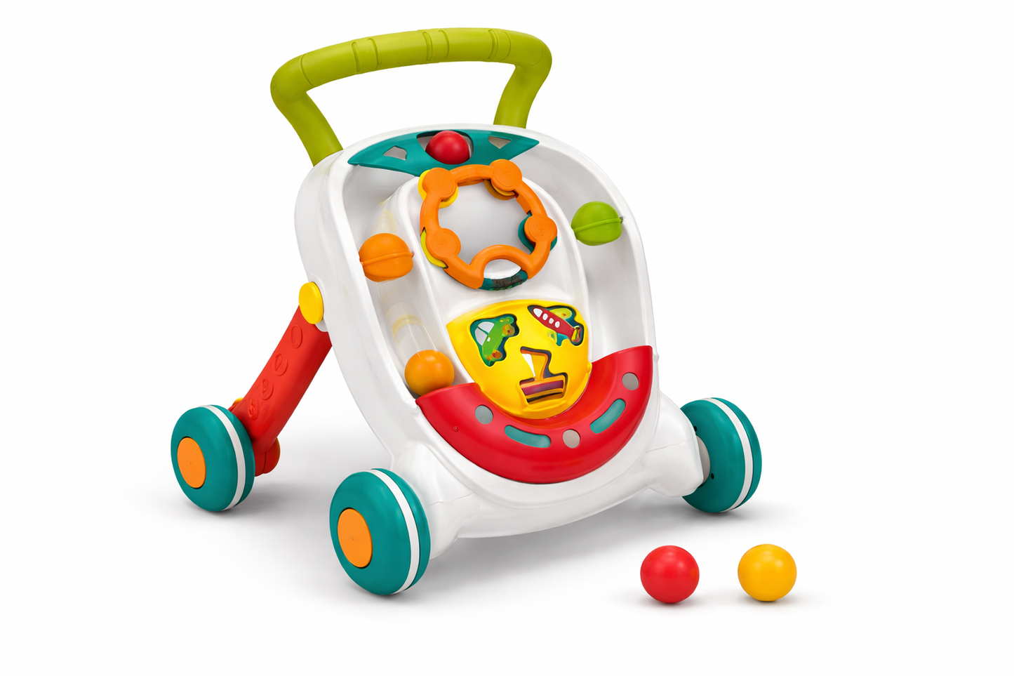 Huanger Rolling Ball Baby Walker – Interactive Learning Walker (Model HE0820)