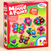 Kids DIY Garden Mould & Paint Art Kit – Creative Plaster Painting & Craft Set