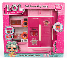 LOL Surprise Kitchen Play Set for Kids – 2-in-1 Pretend Play Kitchen