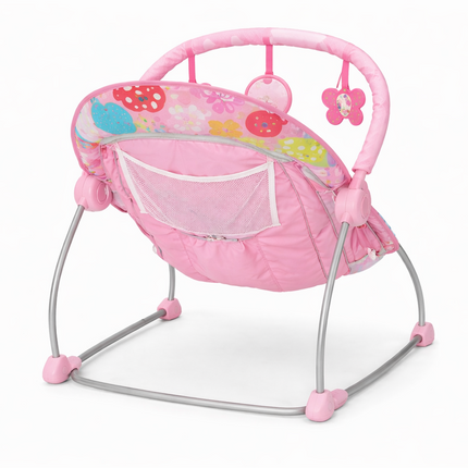 Mastela Recline Baby Bouncer with Music & Vibration (Model 6888) – Pink