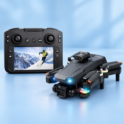 M5 Ultra Foldable HD Camera Drone with Remote Controller & Obstacle Avoidance