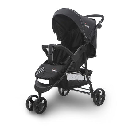 Tinnies Baby Stroller 3 Wheeler - Black