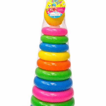 Colorful Ring Toss Stacking Game – Kids Coordination & Skill Toy