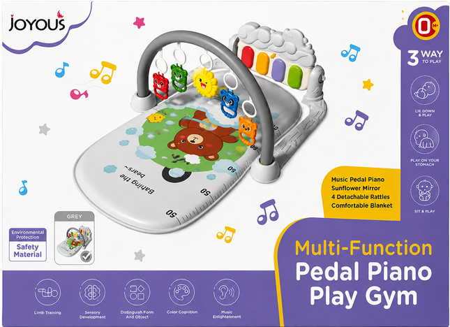 Joyous 3-Way Baby Piano Play Gym