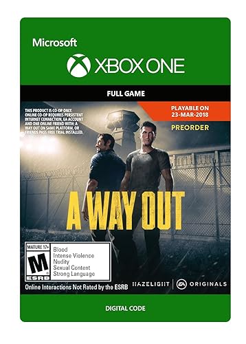 A Way Out - Xbox One CD/DVD