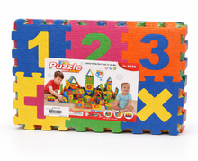 EVA Foam Puzzle Mat – Numbers & Shapes Learning Play Mat