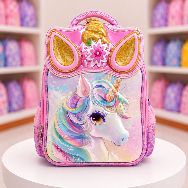 Unicorn School Bag for Girls | Nursery, Prep & Grade 1