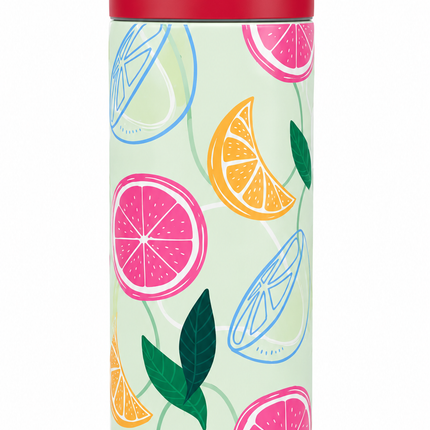 Fruit Print Sports Water Bottle
