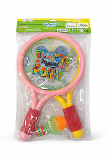 Kids Badminton Racket Set with Shuttlecock – Children’s Play Racket Toy