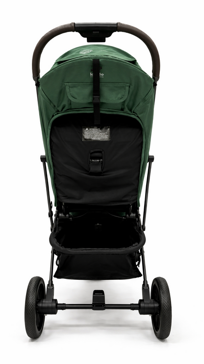 Kidilo Lightweight Baby Stroller K12 with Adjustable Canopy – Green