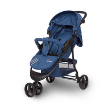 Tinnies 3-Wheeler Baby Stroller E02 – Blue