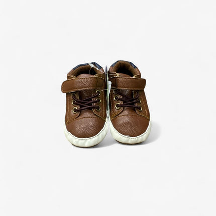 Kids Pre Walker Shoes (Brown)