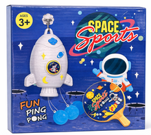 Space Sports Fun Ping Pong Game Set for Kids (Ages 3+) – Astronaut Theme Paddle & Ball Toy
