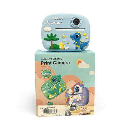 Kids Instant Print Digital Camera – Dinosaur Theme