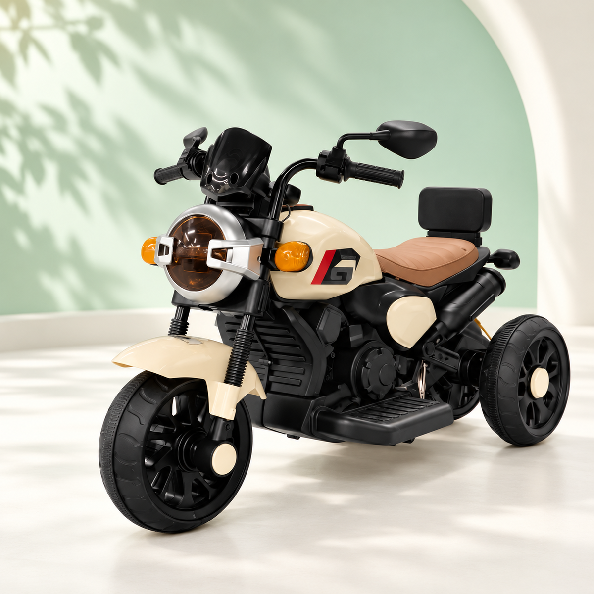 Kids Electric Ride-On Motorcycle LED – Premium Cruiser Style