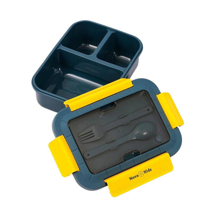 Double Layer Lunch Box With Spoon And Fork