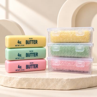 Squeezy Butter – Pastel Butter Squishy Toy
