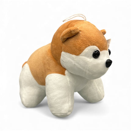 Ginger Brown and Cream Plush Puppy Dog Toy - Soft & Cuddly Stuffed Animal
