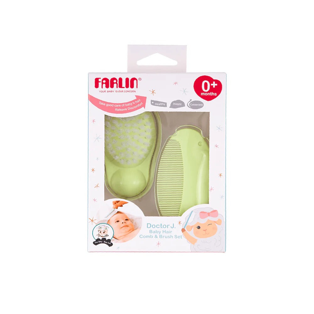 Farlin - COMB & BRUSH SET