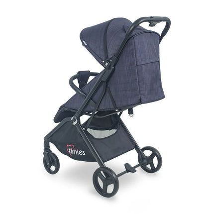 Tinnies Stroller Auto Folding T105 Navy Blue