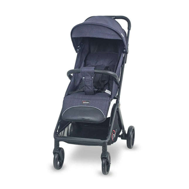 Tinnies Stroller Auto Folding T105 Navy Blue