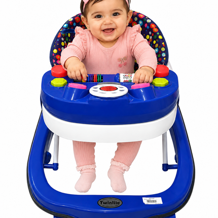 Baby Walker with Interactive Activity Tray & Adjustable Height – X-t01