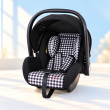 Tinnies Luxury 3-in-1 Infant Car Seat, Carry Cot T008 – Black with White