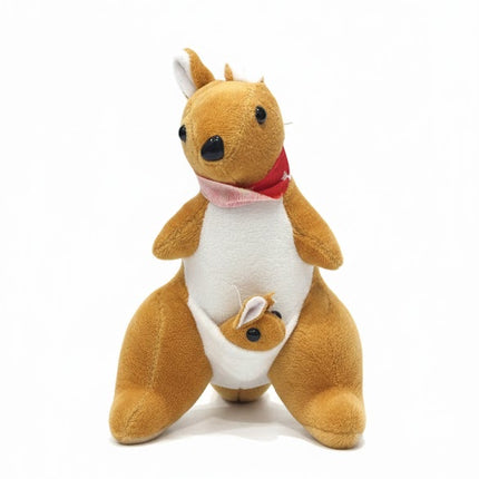 Cute Kangaroo Mom & Baby Plush Toy – Soft Stuffed Animal