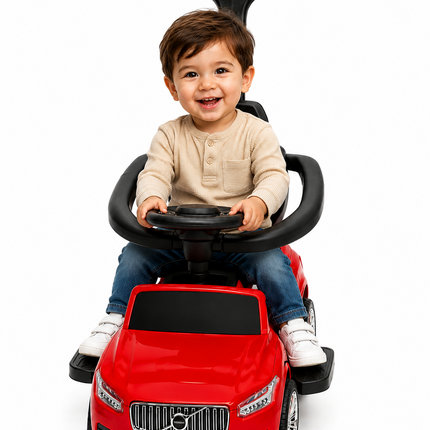 Kids Push Ride-On Car with Parent Handle & Safety Guard - 614 mercedes