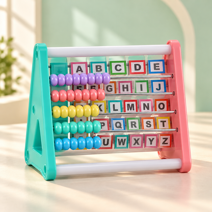 Alphabet & Counting Activity Learning Shelf