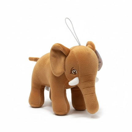 Cute Brown Elephant Plush Toy – Soft & Adorable Stuffed Animal