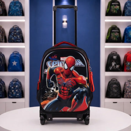 Marvel Spider-Man Kids Trolley School Backpack