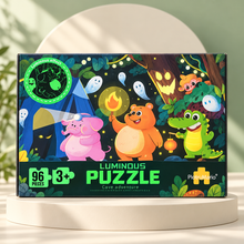 Glow-in-the-Dark Cave Adventure Puzzle