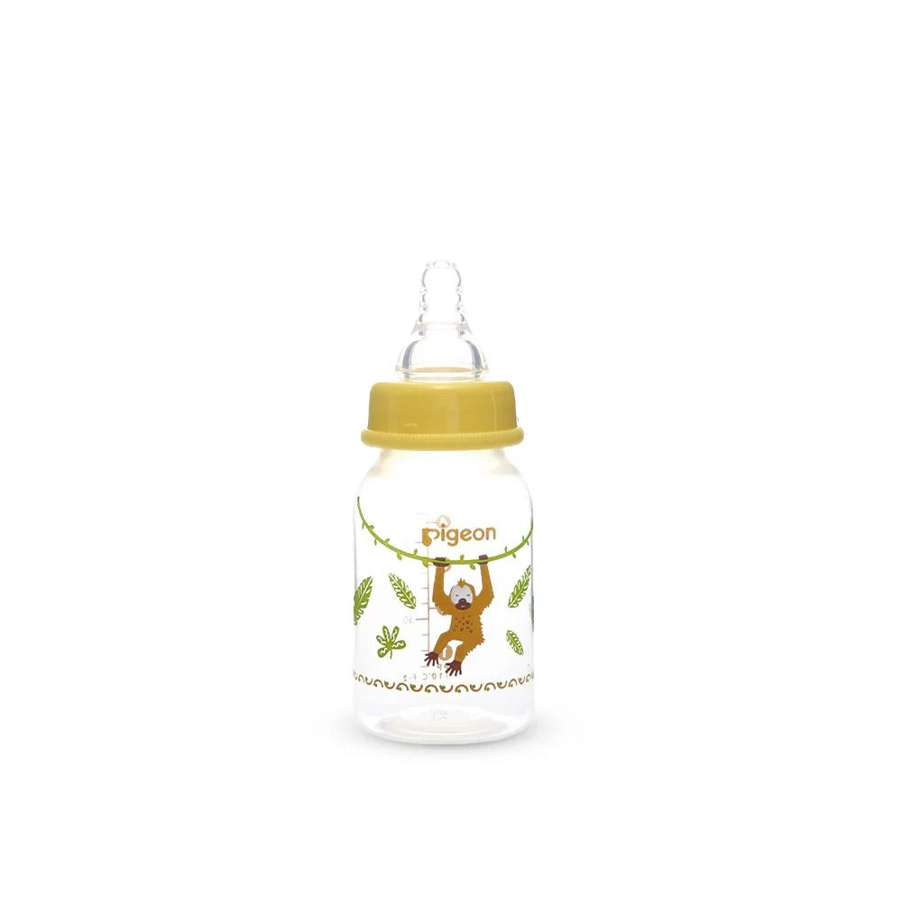 PIGEON COMPACT FLEXIBLE BABY BOTTLE – 4+ MONTHS