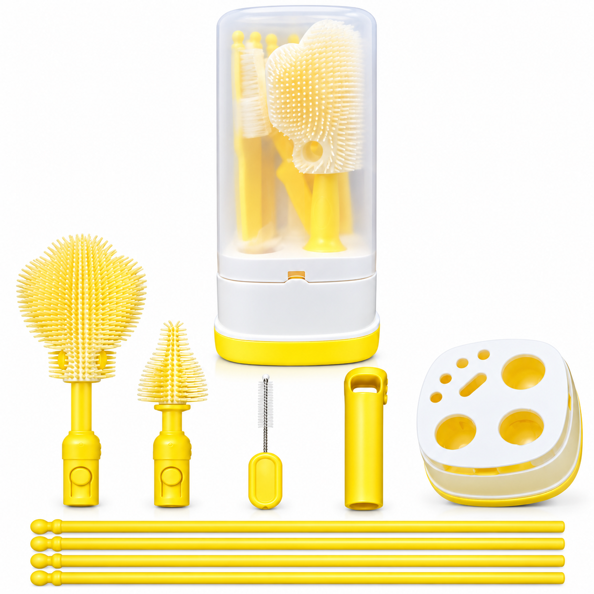 All-in-One Portable Bottle & Nipple Cleaning Set