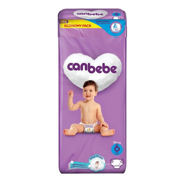 CANBEBE BABY DIAPER (+16KG) SIZE 6 X-LARGE ECONOMY PACK