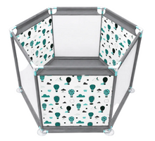 Baby Play Fence Hexagonal Safety Playpen – 112CM Multi-Function Indoor - T12892