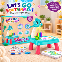 Dinosaur Projection Drawing & Learning Desk for Kids – Creative Educational Art Toy