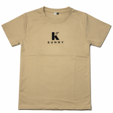Boys “K SUNNY” Printed T-Shirt – Soft Round Neck Casual Tee