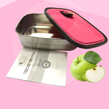 Rectangular Stainless Steel Lunch Box